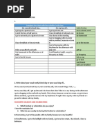 Complete The Chart With The Activities in The Box.: Favourite Holidays and Celebrations