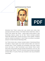 Biografi Mohammad Husni Thamrin