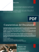 Características Del Documental