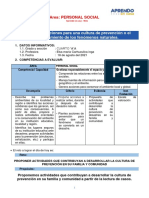 4° Grado - Actividad Del Dia 18 de Agosto