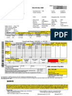 Bill Electric of BSES Delhi Goverment