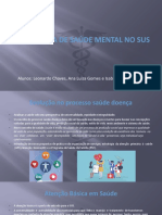 Programa de Saúde Mental No Sus