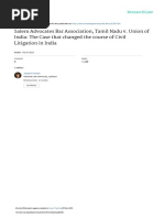 Salem Advocates Bar Association, Tamil Nadu v. Union of India: The Case That Changed The Course of Civil Litigation in India