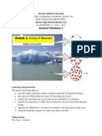 Module 1: Forces of Attraction: General Chemistry 2