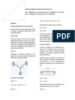 Taller Segundo Corte Analisis Estructural