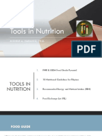 Tools in Nutrition