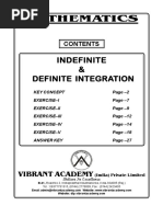 Indefinite Definite Integration XII