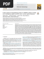 Molecular Immunology: in Silico Analysis of Transmembrane Protein 31 (TMEM31) Antigen To Design