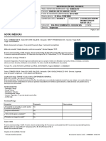 Notas Médicas: Paciente: Tipo y Número de Identificación