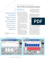 First WCDMA Measurement Functions: Main Parameters of A WCDMA Mobile Phone