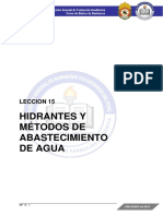 MP - Lección 15 - Hidrantes y Métodos de Abastecimiento - MP - 2021