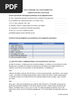 Ejercicio de Comunicación