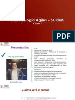 Metodologías Agiles - SCRUM v1.0