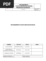 PTS CAMPO - 11 - Planta Separacion de Riles