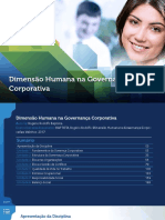 Dimensão Humana Na Governança Corporativa