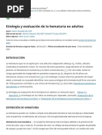 Hematuria