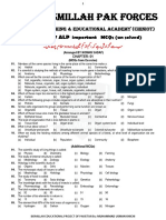 BIOLOGY 9th Mcqs (Unsolved) Alp Eng Medium