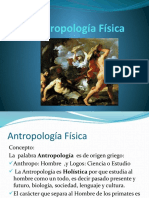 Antropología Física Tema 1