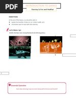 Introduction To Dance: Lesson 2