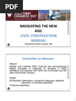 Navigating The New Aisc: Steel Construction Manual