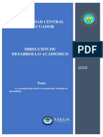 La Comunicación Efectiva en Ambientes Virtuales de Aprendizaje.