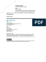 COMPTE RENDU Sylvain Roux, L'Être Et Le Substrat. Essai Sur Plotin Et La Métaphysique