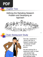 CH 2. Defining The Marketing Research Problem and Developing An Approach