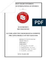 Final Report Econometric