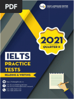 IELTS Practice Tests - Reading & Writing Quarter 2.2021 - HALO LANGUAGE CENTER