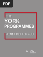 YSJ Programmes Brochure