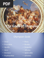 The Gods of Olympus