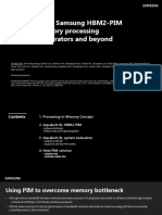 Aquabolt-XL: Samsung HBM2-PIM With In-Memory Processing For ML Accelerators and Beyond