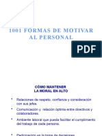 1001 Formas de Motivar