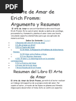 El Arte de Amar de Erich Fromm Resumen