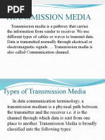 Transmission Media