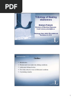 Tribology of Sealing Elastomers: Outline