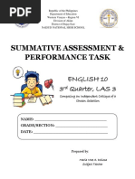 SUMMATIVE ASSESSMENT Q3 Week 1