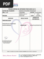 Prueba Antigeno Samuel Eduardo Ipanaque