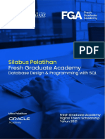 Silabus DATABASE DESIGN PROGRAMMING WITH SQL FGA