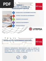 Unidad 1 Introduccion Al Mantenimiento Modulo 1