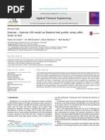 Eulerian - Eulerian CFD Model On Fluidized Bed Gasifier Using Coffee Husks As Fuel