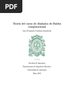 Teoria Del Curso de Dinamica de Fluidos Computacional