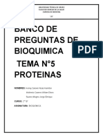 Banco de Preguntas Bioquimica Tema 5 Prote