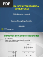 02 - Estructuras - Diseño de Elementos A Tensión