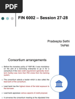 Session 27 - 28 - Bank Credit - II