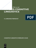 Applied Cognitive Linguistics - Language Padagogy-De Gruyter Mouton (2001)