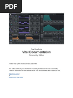 Vital Community Documentation