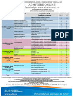 Afis Admitere Licenta Septembrie 2021 Universitatea Vasile Alecsandri