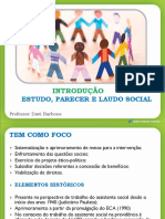 Módulo 01 - Introdução Ao Estudo, Parecer e Laudo Social