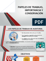 Papeles de Trabajo, Importancia y Conservación